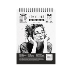 ANUPAM A5 Sketcho SKETCH BOOK -140GSM 50Sheets
